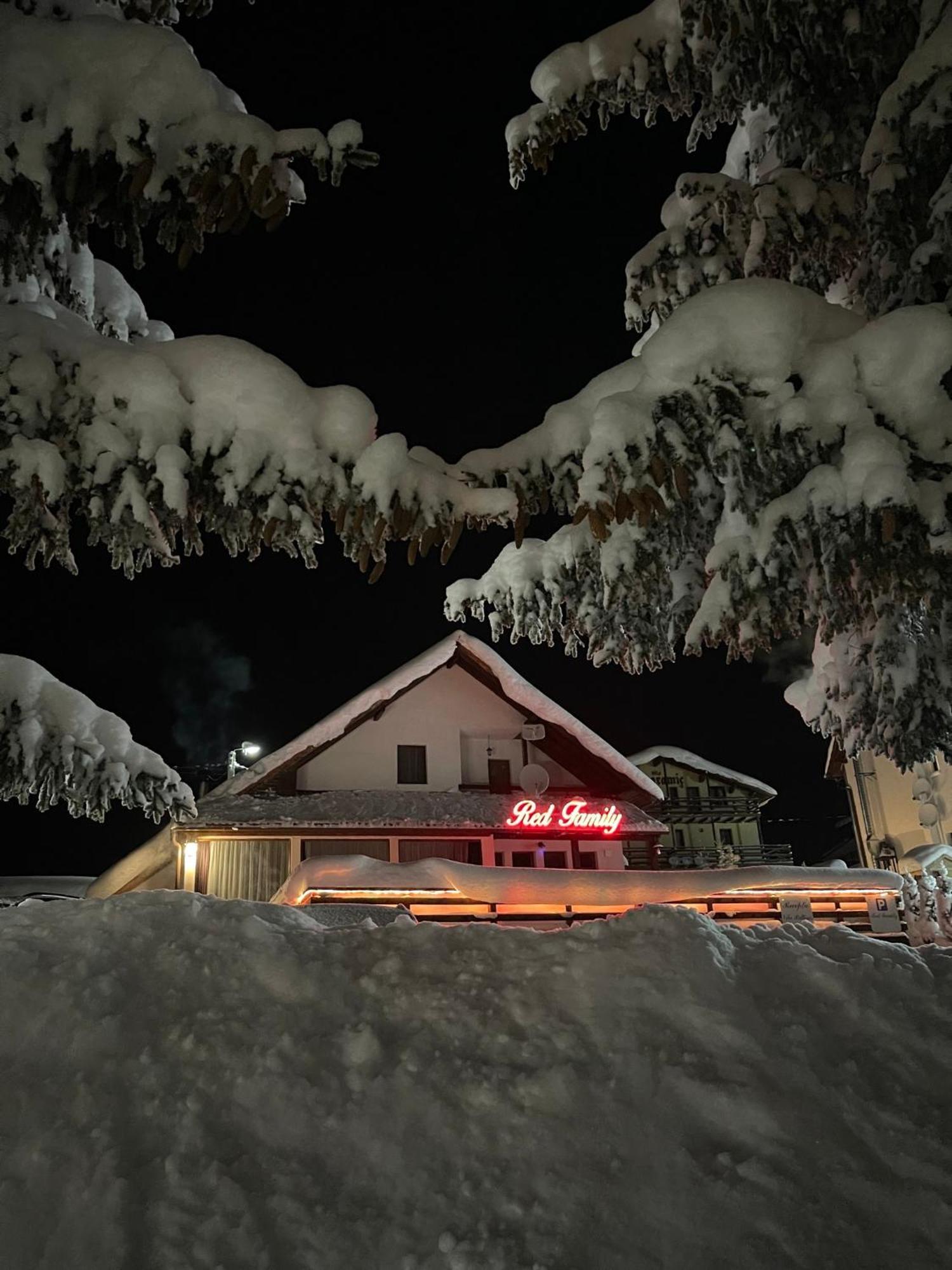 Red Family Apartments Păltiniş エクステリア 写真